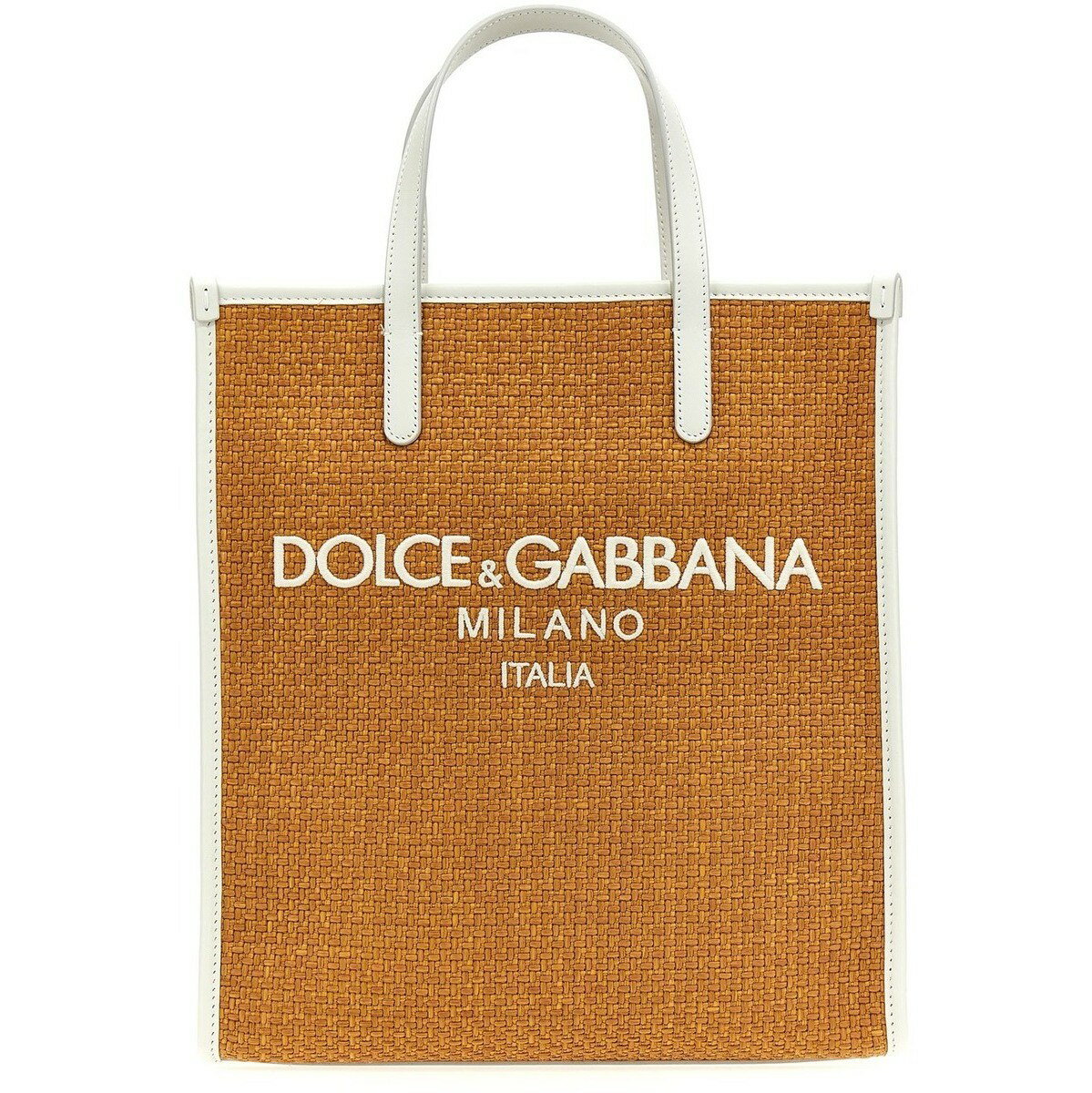 トートバッグ DOLCE&GABBANA ドルチェ&ガッバーナ ベージュ Beige Logo embroidery shopping bag トートバッグ レディース 春夏2024 BB2259AS5258F356 【関税・送料無料】【ラッピング無料】 ju