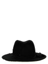 【15,000円以上1,000円OFF!!】 YOHJI YAMAMOTO ヨウジ ヤマモト ブラック Black 'Damage Soft' hat 帽子 メンズ 春夏2024 HSH02160BLACK2 【関税・送料無料】【ラッピング無料】 ju