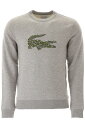 【1万円以上の購入で1000円OFFクーポンゲット】【ポイント5倍】LACOSTE/ラコステ トレーナー GREY Lacoste maxi logo sweatshirt メンズ 秋冬2019 SH8552 00 ik