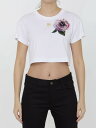 【15,000円以上1,000円OFF!!】 DOLCE&GABBANA ドルチェ&ガッバーナ ホワイト WHITE Tシャツ レディース 春夏2024 F8U99Z 【関税・送料無料】【ラッピング無料】 le