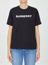 【本日5の付く日ポイント4倍!!】 BURBERRY バーバリー ブラック BLACK Tシャツ レディース 春夏2024 8055251 【関税・送料無料】【ラッピング無料】 le