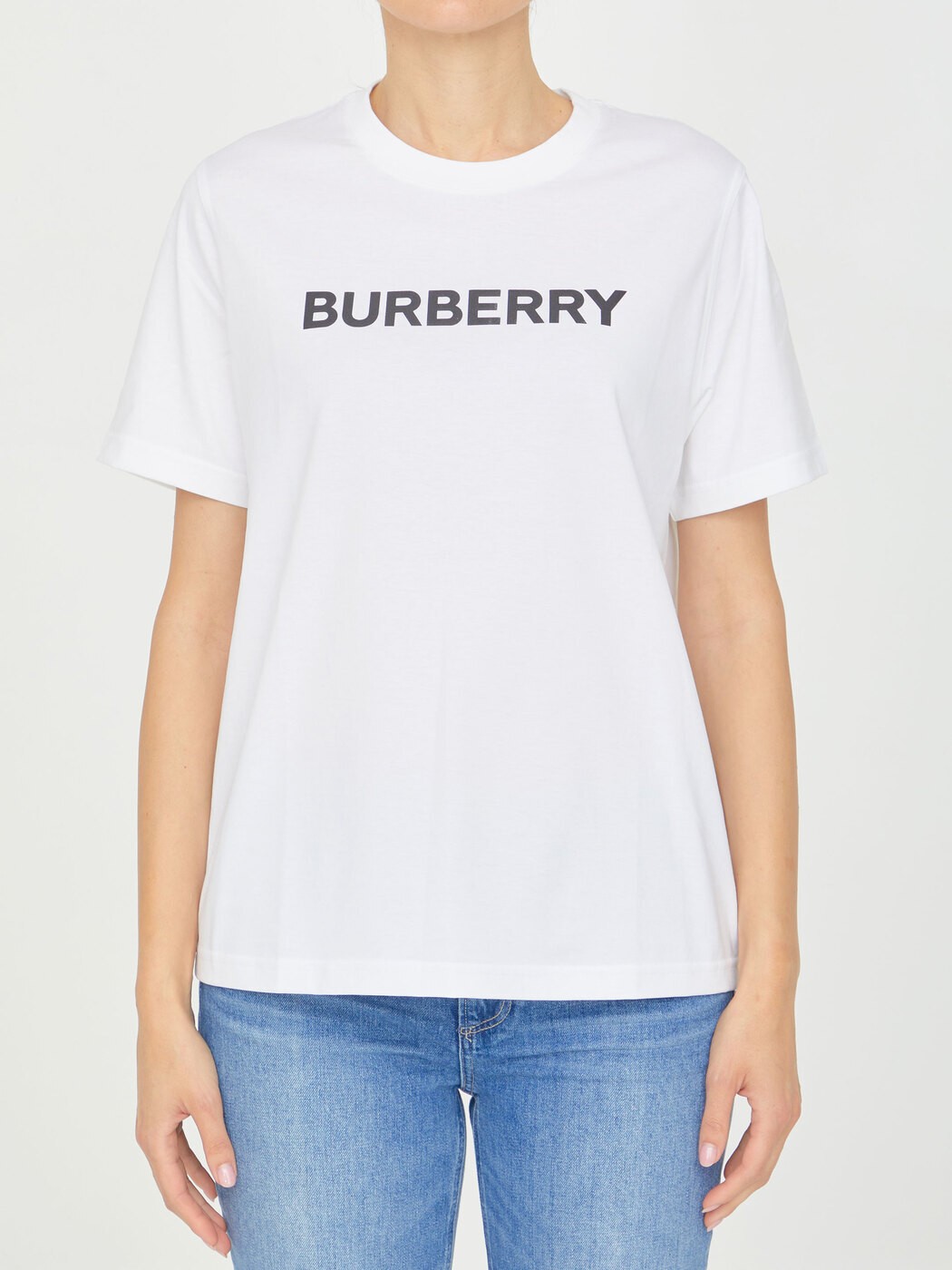BURBERRY バーバリー ホワイト WHITE Tシャツ レディース 春夏2024 8056724 【関税・送料無料】【ラッピング無料】 le