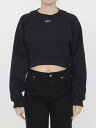オフホワイト OFF WHITE トレーナー レディース ブラック Sweatshirts OWBA071F23JER001 BLACK 関税 送料無料 ラッピング無料 2023AW le