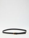 【1000円OFFクーポン配布中!!】 イヴ サンローラン SAINT LAURENT PARIS ベルト メンズ ブラック Belts 821247 BLACK 関税 送料無料 ラッピング無料 2025SS le