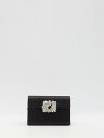 【三連休限定1000円OFF】 ロジェ ヴィヴィエ ROGER VIVIER クラッチバッグ レディース ブラック Clutch and wristlets bags RBWANVD0100 BLACK 関税 送料無料 ラッピング無料 2025SS le