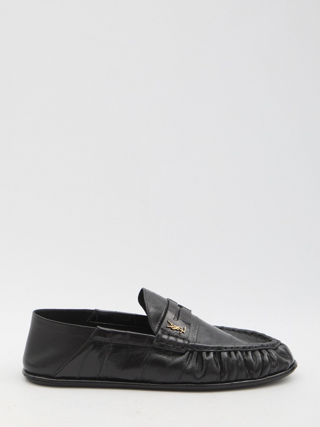 ル・ローファー ペニースリッパ チャンキーソール（グレーズドレザー） | Saint Laurent