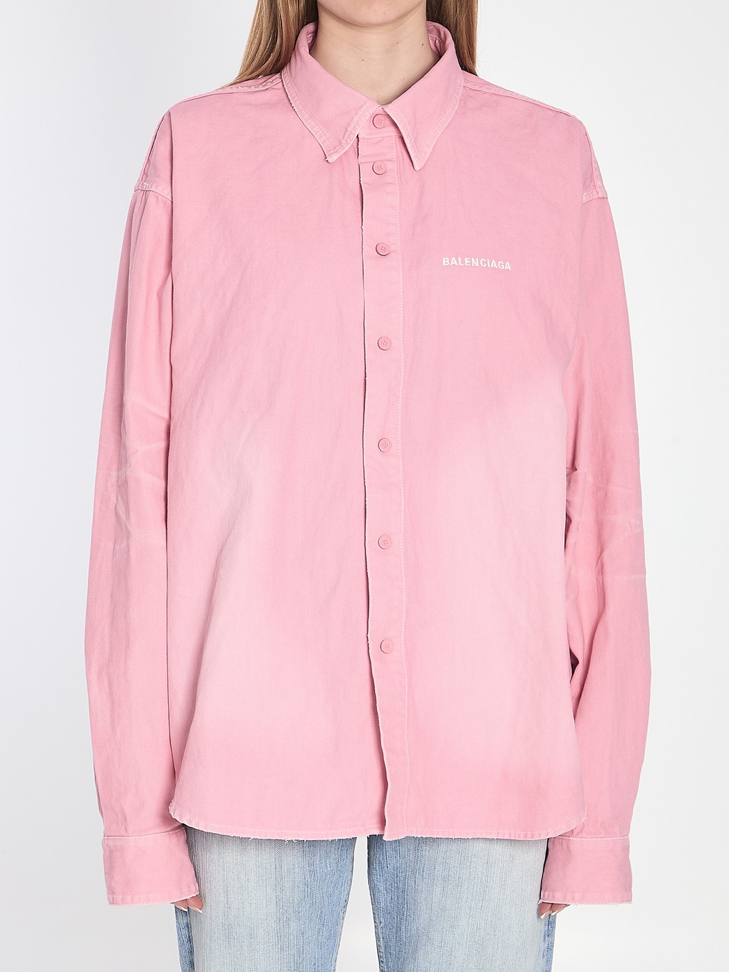 Х󥷥 BALENCIAGA  ǥ ԥ Shirts 822840 PINK  ̵ åԥ̵ 202...