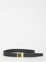 【本日ポイント4倍!!】 イヴ サンローラン SAINT LAURENT PARIS ベルト レディース ブラック Belts 732556 BLACK 関税 送料無料 ラッピング無料 2025AW le