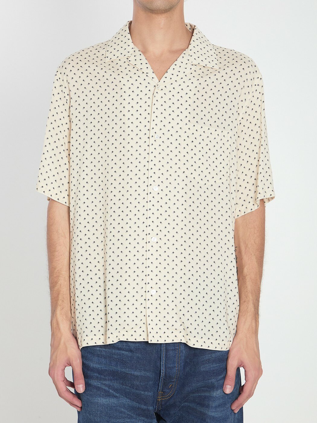 ꡼ CELINE   ١ Shirts 2C9460N28 CREAM  ̵ åԥ̵ 2025AW...