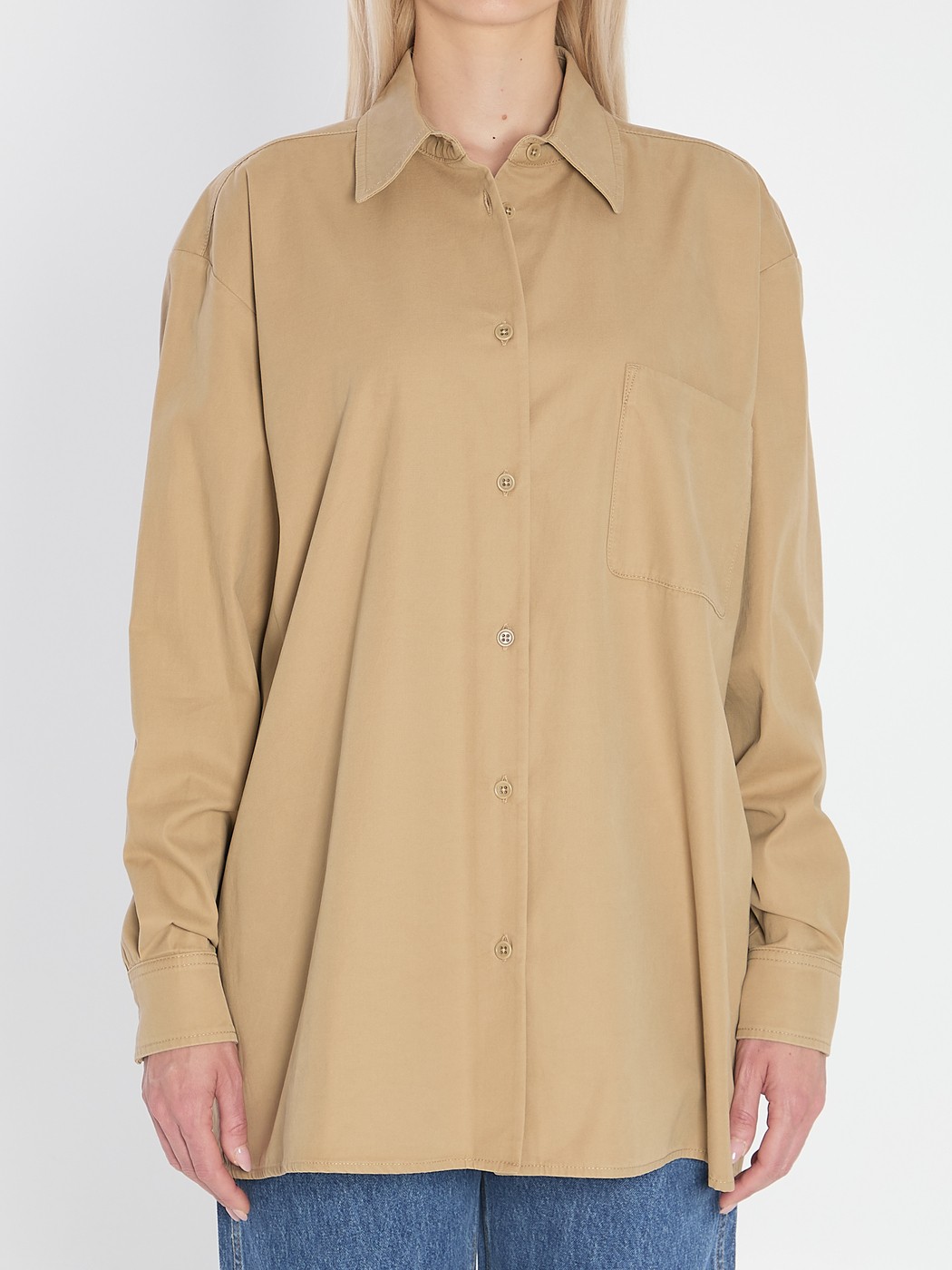 ݥȺ4!!   THE ROW  ǥ ١ Shirts 9055 BEIGE  ̵ ...