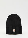 【三連休限定1000円OFF】 モンクレール MONCLER ハット 帽子 レディース ブラック Hats K20933B00036 BLACK 関税 送料無料 ラッピング無料 2025AW le