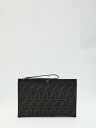 【三連休限定1000円OFF】 フェンディ FENDI クラッチバッグ メンズ ブラック Clutch and Wristlets Bags 7N0134 BLACK 関税 送料無料 ラッピング無料 2025AW le