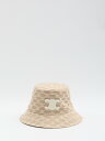 【三連休限定1000円OFF】 セリーヌ CELINE ハット 帽子 レディース ベージュ Hats AA0A4234X BEIGE 関税 送料無料 ラッピング無料 2025AW le
