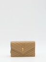 【土日限定1000円OFF】 イヴ サンローラン SAINT LAURENT PARIS クラッチバッグ レディース ベージュ Clutch and wristlets bags 742920 BEIGE 関税 送料無料 ラッピング無料 2025AW le