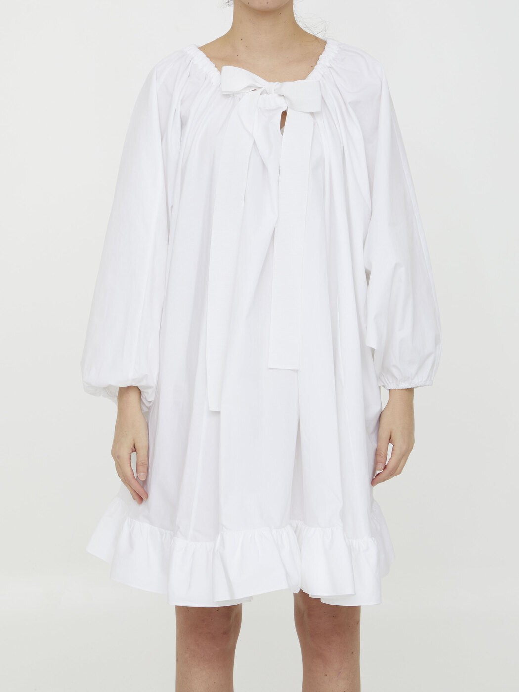 PATOU パトゥ ホワイト WHITE ドレス レディース 春夏2023 DR108 【関税・送料無料】【ラッピング無料】 le