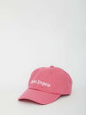 【15,000円以上1,000円OFF!!】 PALM ANGELS パーム エンジェルス ピンク PINK 帽子 メンズ 春夏2023 PMLB003C99FAB001 【関税・送料無料】【ラッピング無料】 le