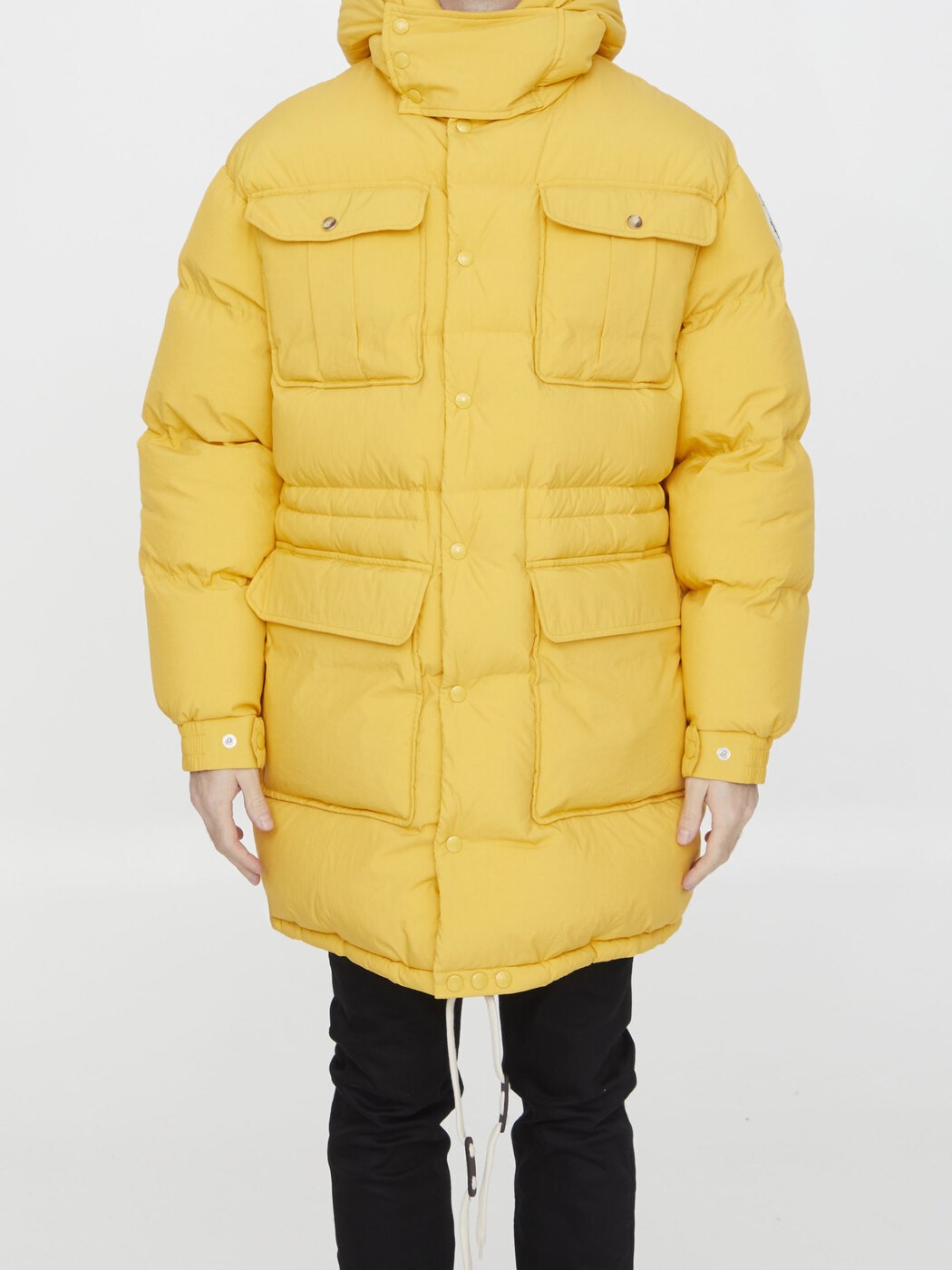 【土日限定クーポン配布中！】 MONCLER モンクレール イエロー YELLOW ジャケット メンズ 秋冬2023 1C00002 【関税・送料無料】【ラッピング無料】 le