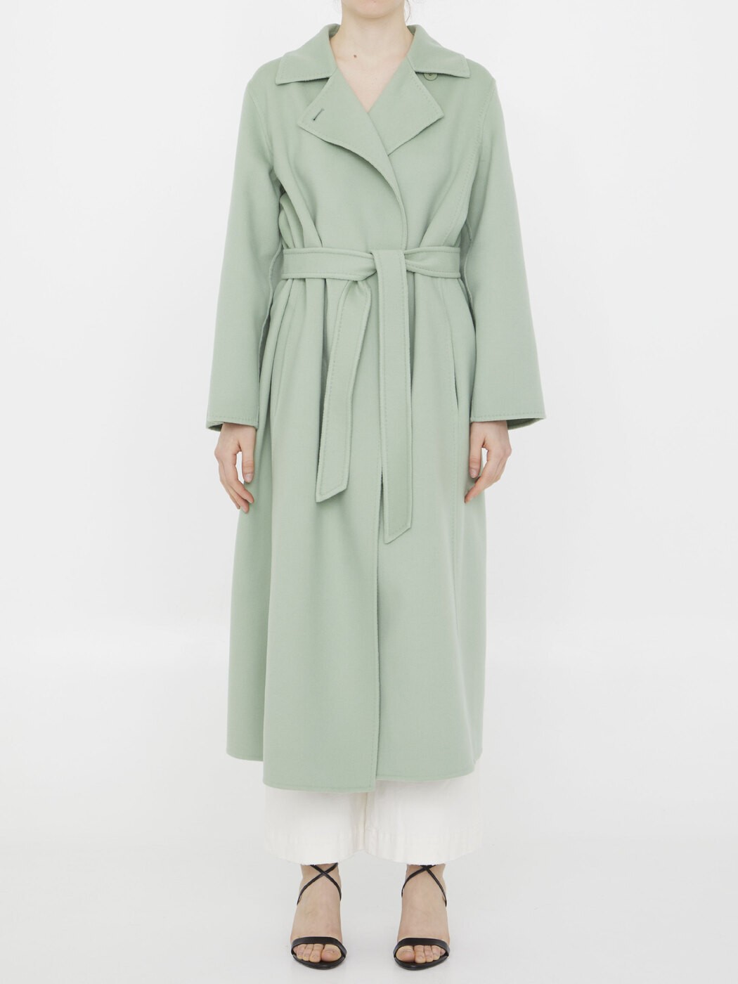 【5のつく日は全商品ポイント4倍】 MAX MARA マックス マーラ グリーン GREEN コート レディース 春夏2023 10111538600 【関税・送料無料】【ラッピング無料】 le