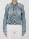 【15,000円以上1,000円OFF!!】 BALMAIN バルマン ブルー BLUE ジャケット レディース 春夏2024 CF1TC130DE04 【関税・送料無料】【ラッピング無料】 le