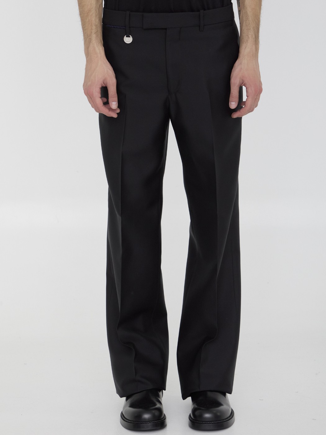 楽天BRANDSHOP・クラージュ楽天市場店【本日ポイント最大4倍!!】 バーバリー BURBERRY ズボン パンツ メンズ ブラック Trousers 8088592 BLACK 関税 送料無料 ラッピング無料 2024SS le