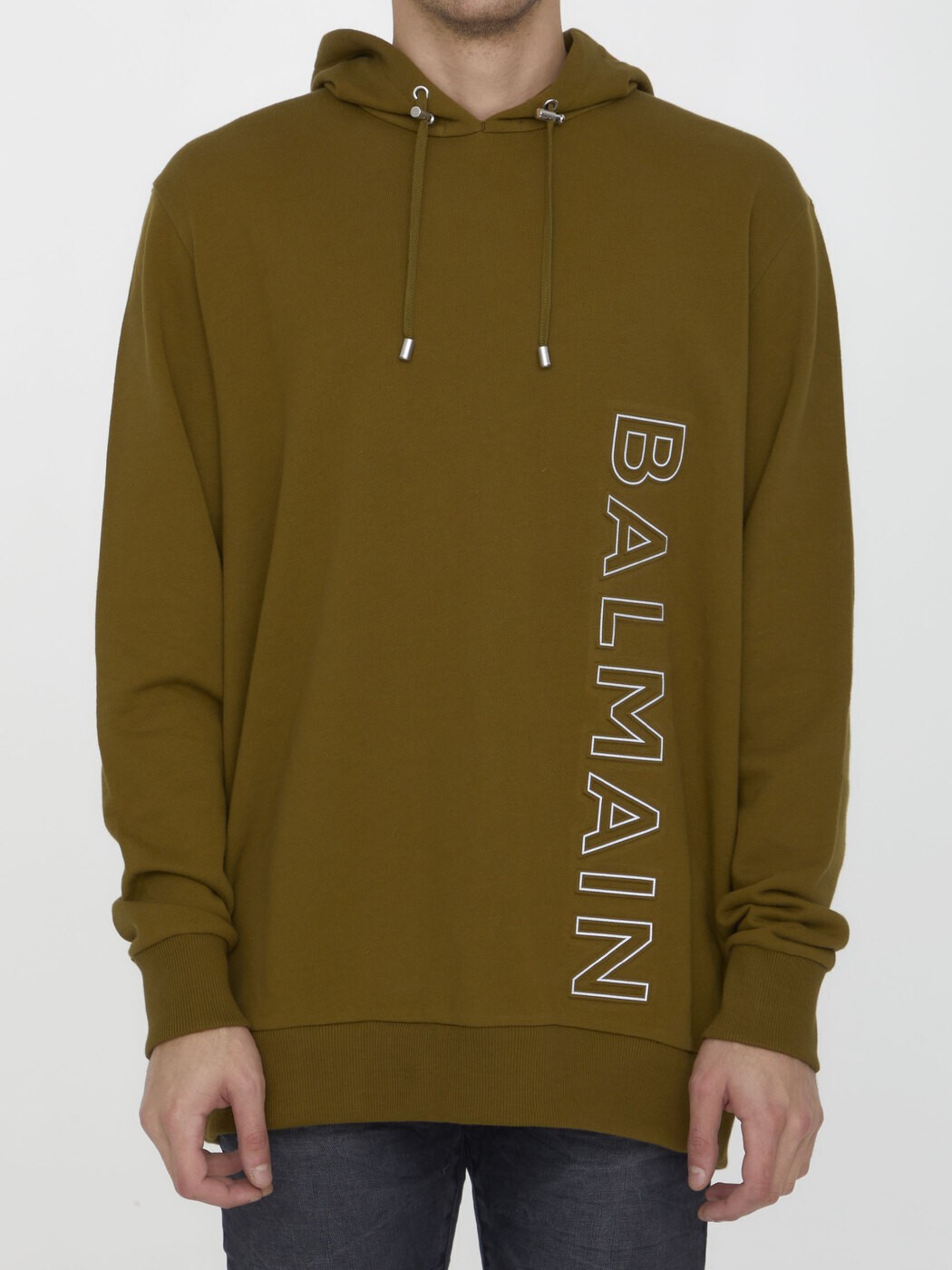 BALMAIN Хޥ ꡼ GREEN ȥ졼ʡ  ղ2023 AH1JT046BC22 ڴǡ̵ۡڥåԥ̵ le