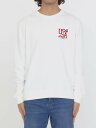 【土日限定1000円OFF】 AUTRY スウェットシャツ トレーナー メンズ ホワイト Sweatshirts SWIM WHITE 関税 送料無料 ラッピング無料 2023SS le