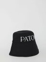 【15,000円以上1,000円OFF!!】 PATOU パトゥ ブラック BLACK 帽子 レディース 春夏2024 AC027 【関税・送料無料】【ラッピング無料】 le