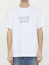 ディオールオム DIOR HOMME ディオール オム ホワイト WHITE Tシャツ メンズ 春夏2024 413J696 【関税・送料無料】【ラッピング無料】 le