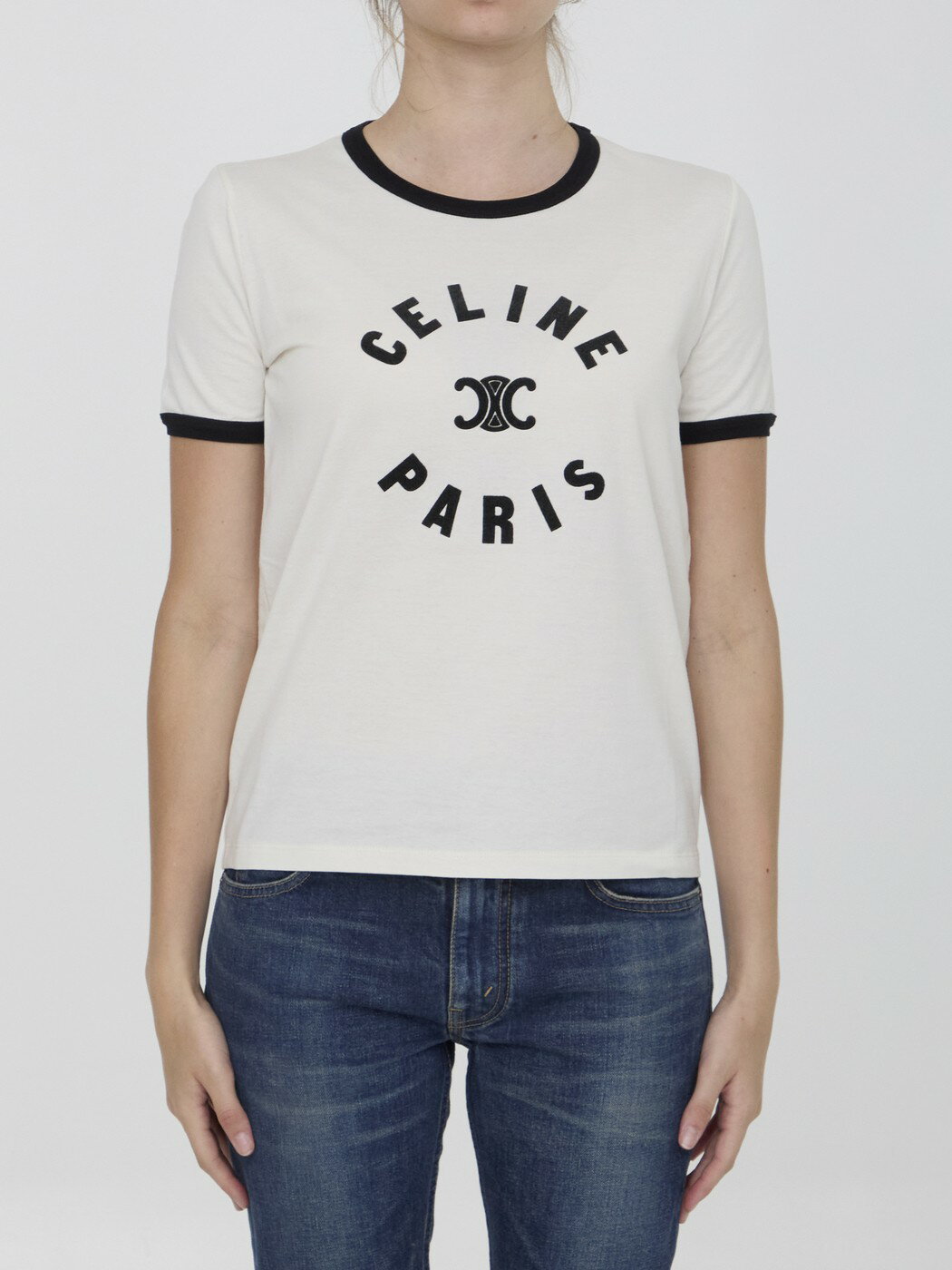 CELINE セリーヌ Tシャツ レディース 秋冬2024 2X14O671Q 【関税・送料無料】【ラッピング無料】 leのサムネイル