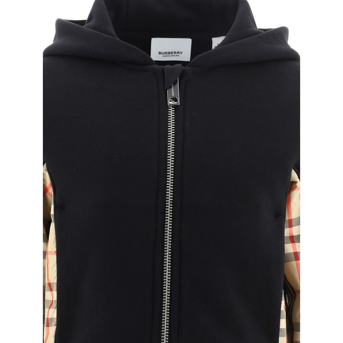 新品BURBERRY 8063475 A1189 BLACK フーディー XS-