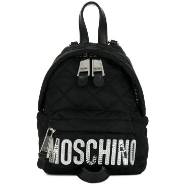 MOSCHINO モスキーノ BLACK バックパック レディース B760982014555 【関税・送料無料】【ラッピング無料】 mc