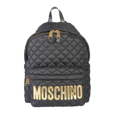 MOSCHINO モスキーノ BLACK バックパック レディース B760782012555 【関税・送料無料】【ラッピング無料】 mc