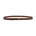 【15,000円以上1,000円OFF!!】 ORCIANI オルチアーニ ブラウン Brown Woven leather belt ベルト レディース 春夏2023 D10160MASBRUCIATO 【関税・送料無料】【ラッピング無料】 vi