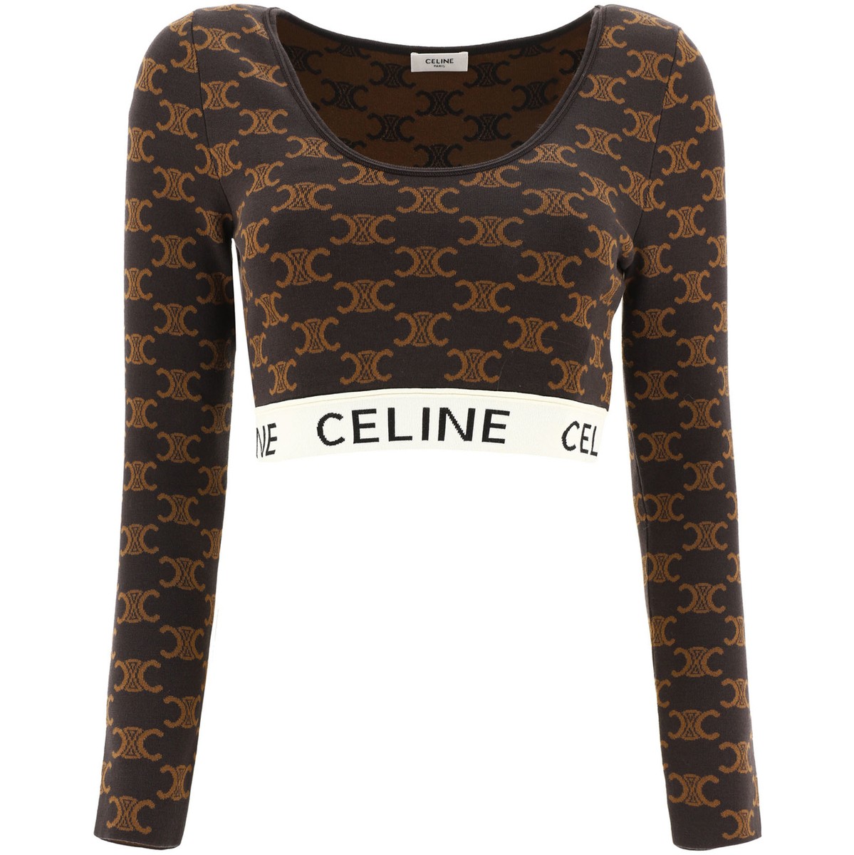 CELINE セリーヌ ブラウン Brown 