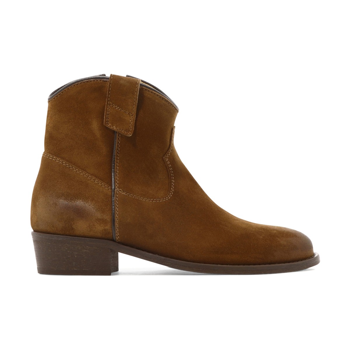 VIA ROMA 15 ヴィアローマ ブラウン Brown Texan ankle boots ブーツ レディース 春夏2024 1476VELOUR MARTO 【関税・送料無料】【ラッピング無料】 vi