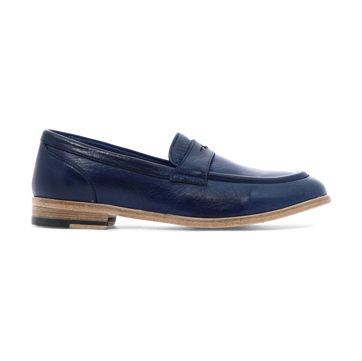 【5のつく日は全商品ポイント4倍】 STURLINI ストゥリーニ ブルー Blue Classic leather loafers ローファー レディース 春夏2024 AR-8460PE22CERVO SPACE 【関税・送料無料】【ラッピング無料】 vi