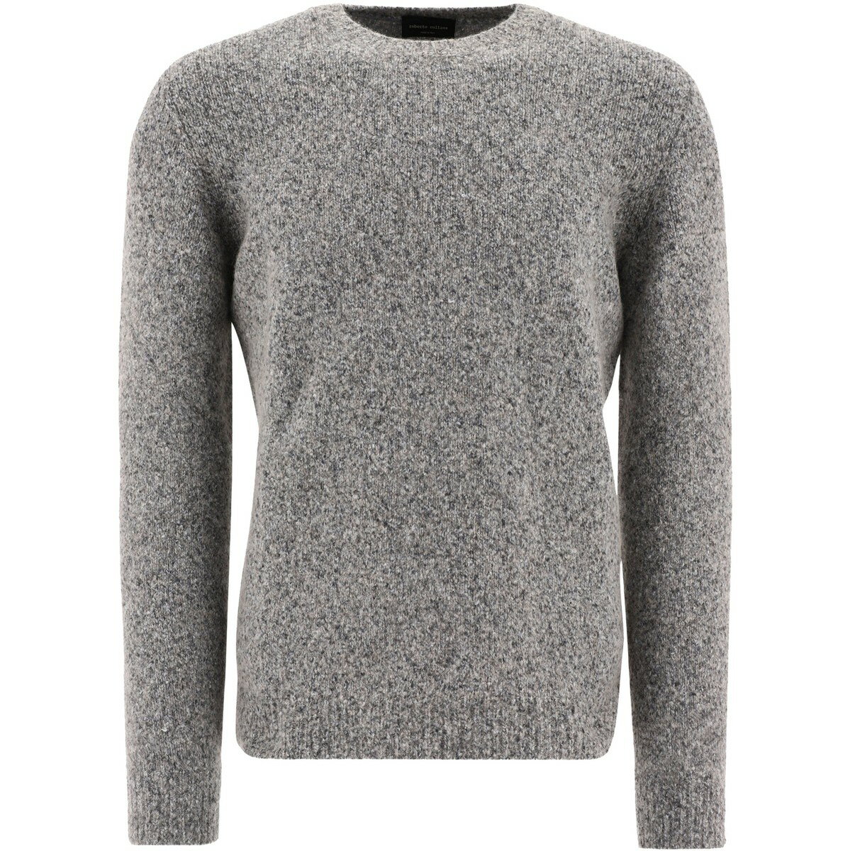 ROBERTO COLLINA ロベルト コリーナ グレー Grey Melange sweater ニットウェア メンズ 秋冬2022 RM43001RM4321 【関税・送料無料】【ラッピング無料】 vi