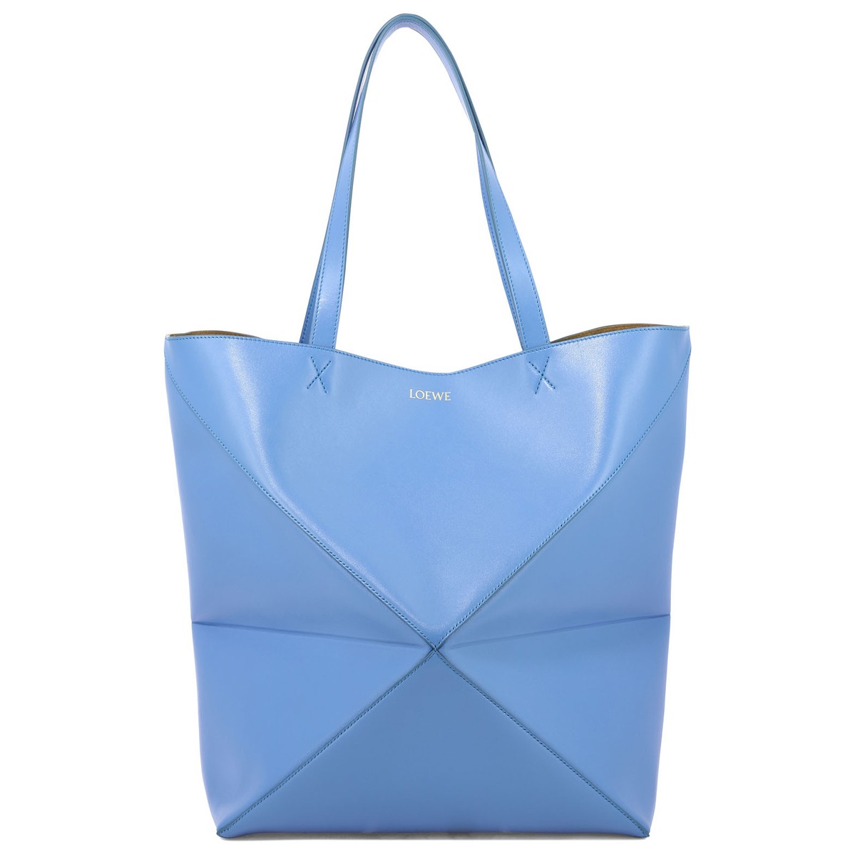 【土日限定クーポン配布中！】 LOEWE ロエベ ブルー Blue "Large Puzzle Fold" tote bag バッグ メンズ 秋冬2023 B933Q18X015695 【関税・送料無料】【ラッピング無料】 vi