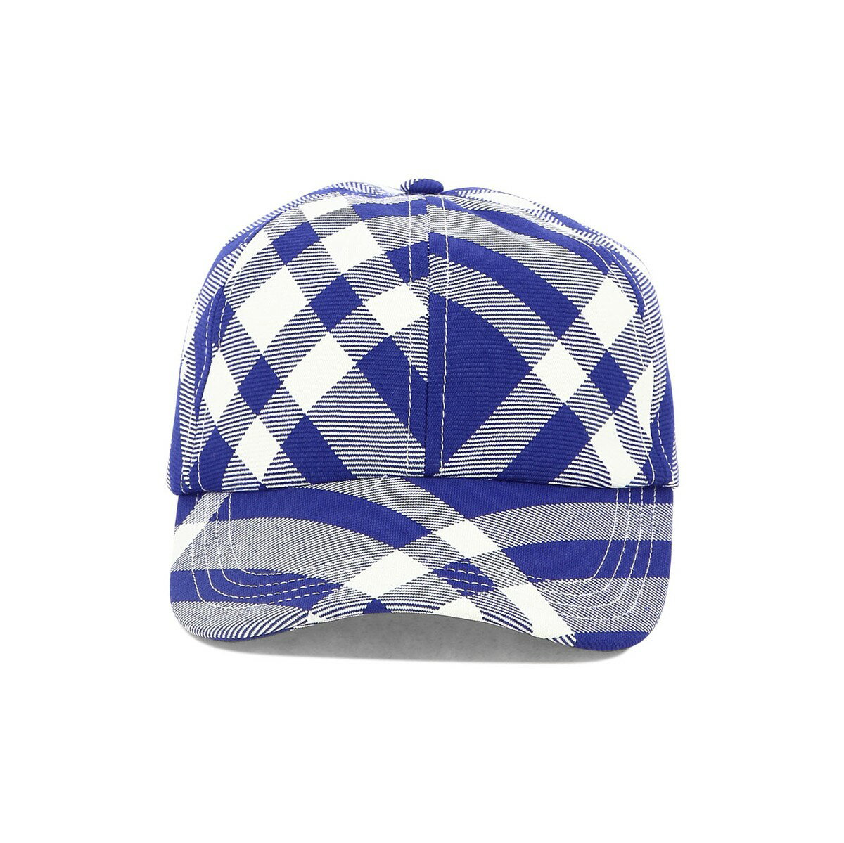 BURBERRY バーバリー ブルー Blue Check Baseball Cap 帽子 レディース 春夏2024 8079477 【関税・送料無料】【ラッピング無料】 vi