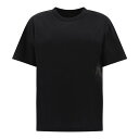 ALEXANDER WANG アレキサンダーワン ブラック Black Puff logo t-shirt Tシャツ レディース 春夏2024 4CC3221357001 【関税 送料無料】【ラッピング無料】 vi