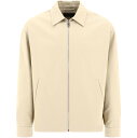 プラダ 【15,000円以上1,000円OFF!!】 PRADA プラダ ベージュ Beige Overshirt with zipper ジャケット メンズ 春夏2024 SGC493 S OOO1UPXF0065 【関税・送料無料】【ラッピング無料】 vi