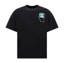 BRAIN DEAD ブレインデッド ブラック Black The Now Movement t-shirt Tシャツ メンズ 秋冬2023 F23T00003564BLK 【関税 送料無料】【ラッピング無料】 vi