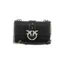 ピンコ PINKO バッグ レディース ブラック Business bags "Love One Mini" crossbody bag 100059A0F1Z99O Black 関税 送料無料 ラッピング無料 2023AW vi