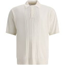 【15,000円以上1,000円OFF!!】 PRADA プラダ ホワイト White Silk polo shirt トップス メンズ 春夏2024 UMB683 S OOO134WF0009 【関税・送料無料】【ラッピング無料】 vi