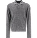 【15,000円以上1,000円OFF!!】 PRADA プラダ グレー Grey Cashmere and silk polo shirt トップス メンズ 春夏2024 UMB696 S OOO13BPF0031 【関税・送料無料】【ラッピング無料】 vi