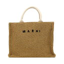 マルニ MARNI バッグ レディース ベージュ Business bags Tote in raffia-effect fabric SHMP0077U0P3860Z0R42 Beige 関税 送料無料 ラッピング無料 2024SS vi
