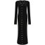 0դݥ4ܡ ATTICO ƥ ֥å Black Long ribbed cardigan ˥åȥ ǥ ղ2024 241WCM113KV006100 ڴǡ̵ۡڥåԥ̵ vi