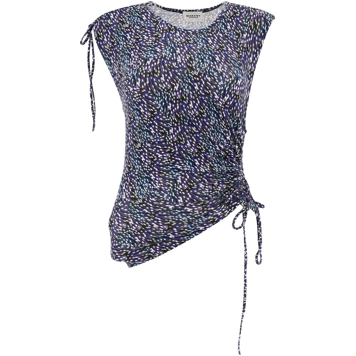 【6h限定！2000円OFFクーポン配布中】 ISABEL MARANT イザベル マラン ブルー Blue "Janis" top トップ..