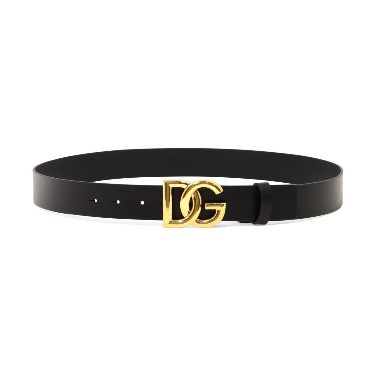 Ｄ＆Ｇ ベルト（メンズ） 【本日0のつく日ポイント4倍！】 DOLCE&GABBANA ドルチェ&ガッバーナ ブラック Black "DG" belt ベルト メンズ 秋冬2023 BC4644AX6228E831 【関税・送料無料】【ラッピング無料】 vi