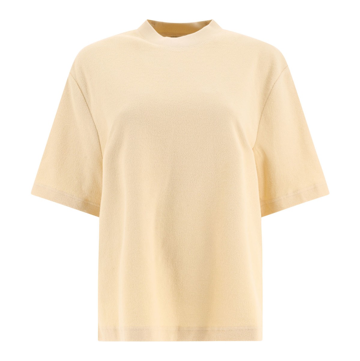 BURBERRY バーバリー ベージュ Beige Cotton Towelling t-shirt Tシャツ レディース 春夏2024 8081314 【関税・送料無料】【ラッピング無料】 vi